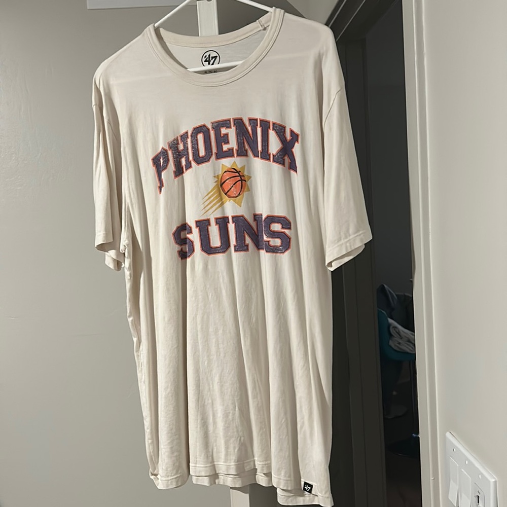 Phoenix Suns Oversized Off-White Graphic Tee Size XL